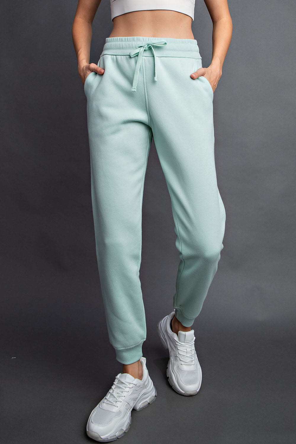 Rae Mode Fleece French Terry Sweatpants – Cozy Everyday Lounge Joggers