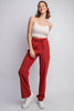 OXFORD ST WOVEN DANCE STUDIO MID RISE FULL LENGTH PANTS Rae Mode