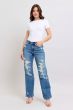 Judy Blue High-Waisted Heavy Destroy Straight Jeans – Effortlessly Edgy & Unbelievably Comfy