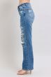Judy Blue High-Waisted Heavy Destroy Straight Jeans – Effortlessly Edgy & Unbelievably Comfy