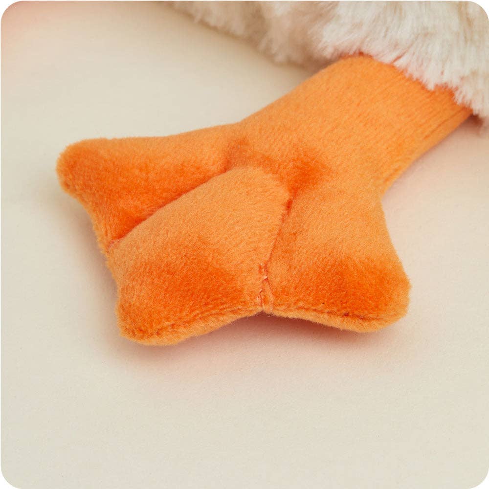 Goose Warmies Plush – Microwavable Lavender Scented Heating Pad Stuffed Animal for Comfort & Stress Relief