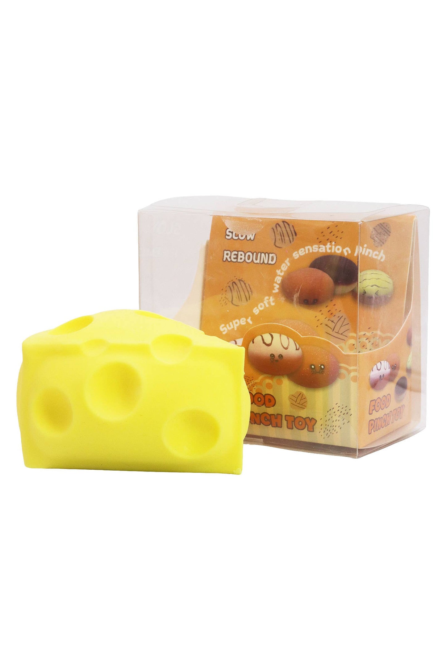 Jumbo Foodie Fluffy Slime Filled Squishy Toy