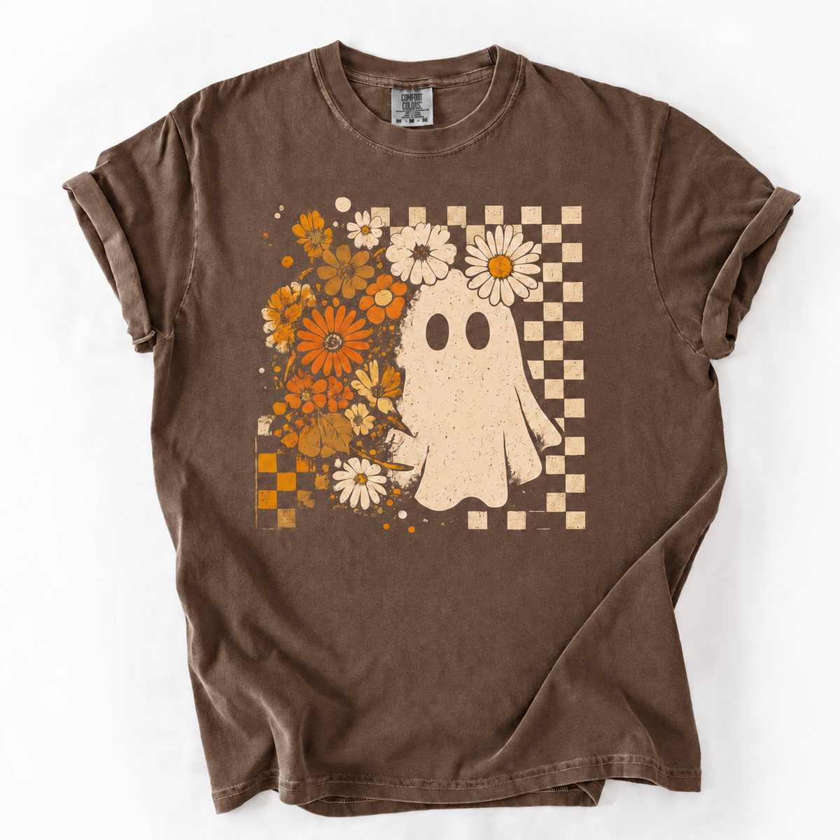 Floral Spooky Season Tee | Comfort Colors Halloween Shirt