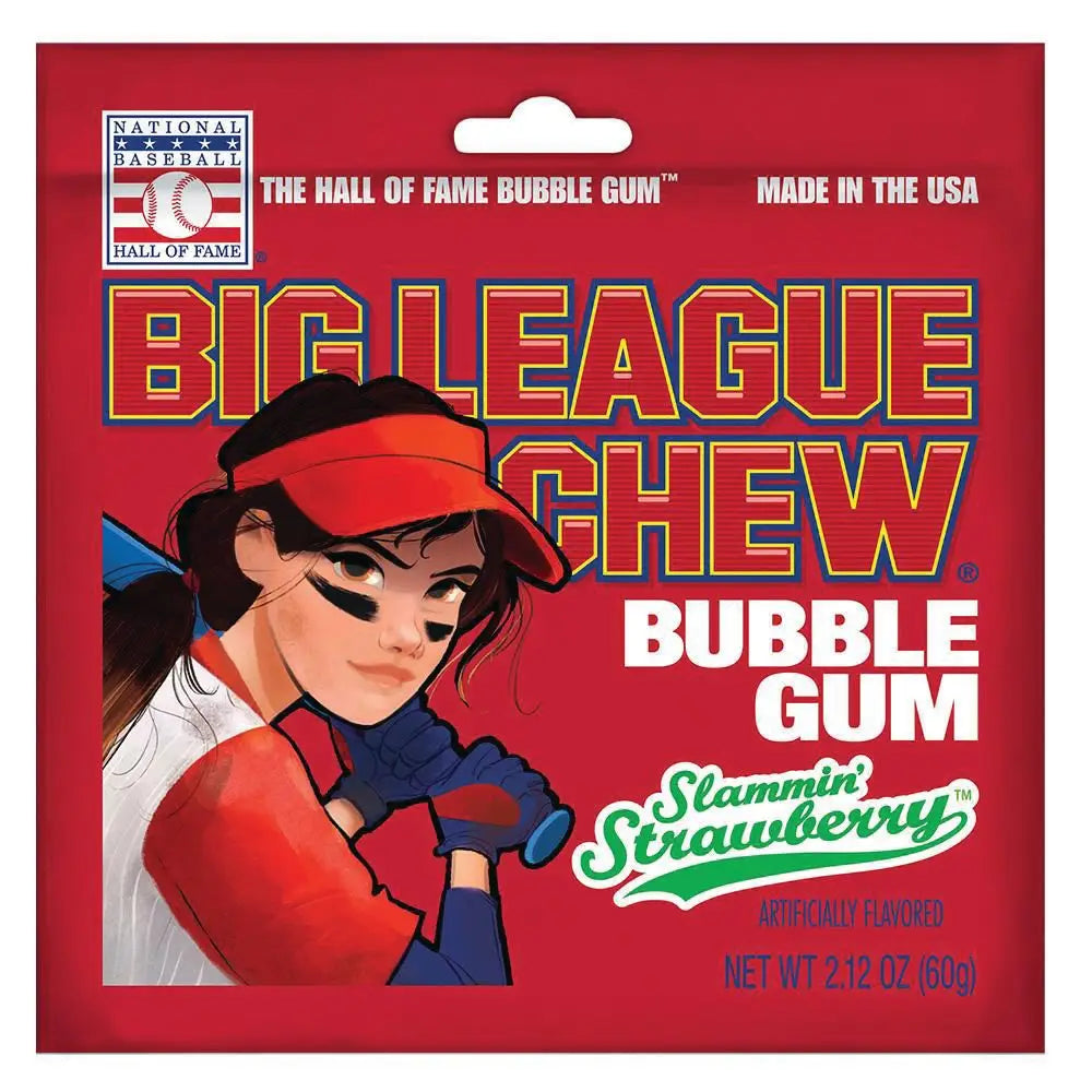 Big League Chew Shredded Bubble Gum – Classic Pouch (Original & Assorted Flavors)