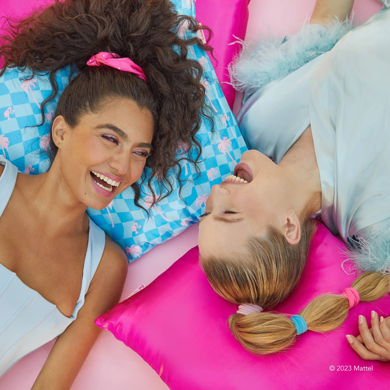 Barbie x Kitsch Satin Pillowcase – Malibu Barbie 💖 Dreamy Beauty Sleep