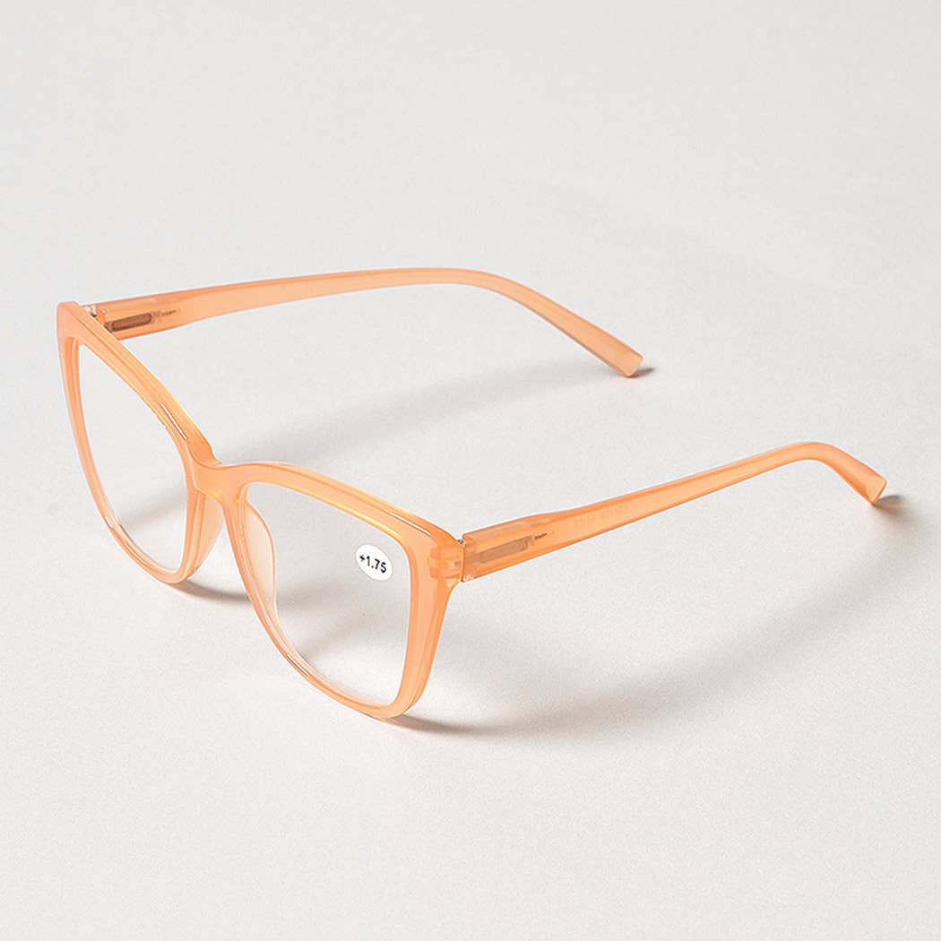 Women's Cat Eye Frame Reading Glasses – Chic, Comfortable & Smart
