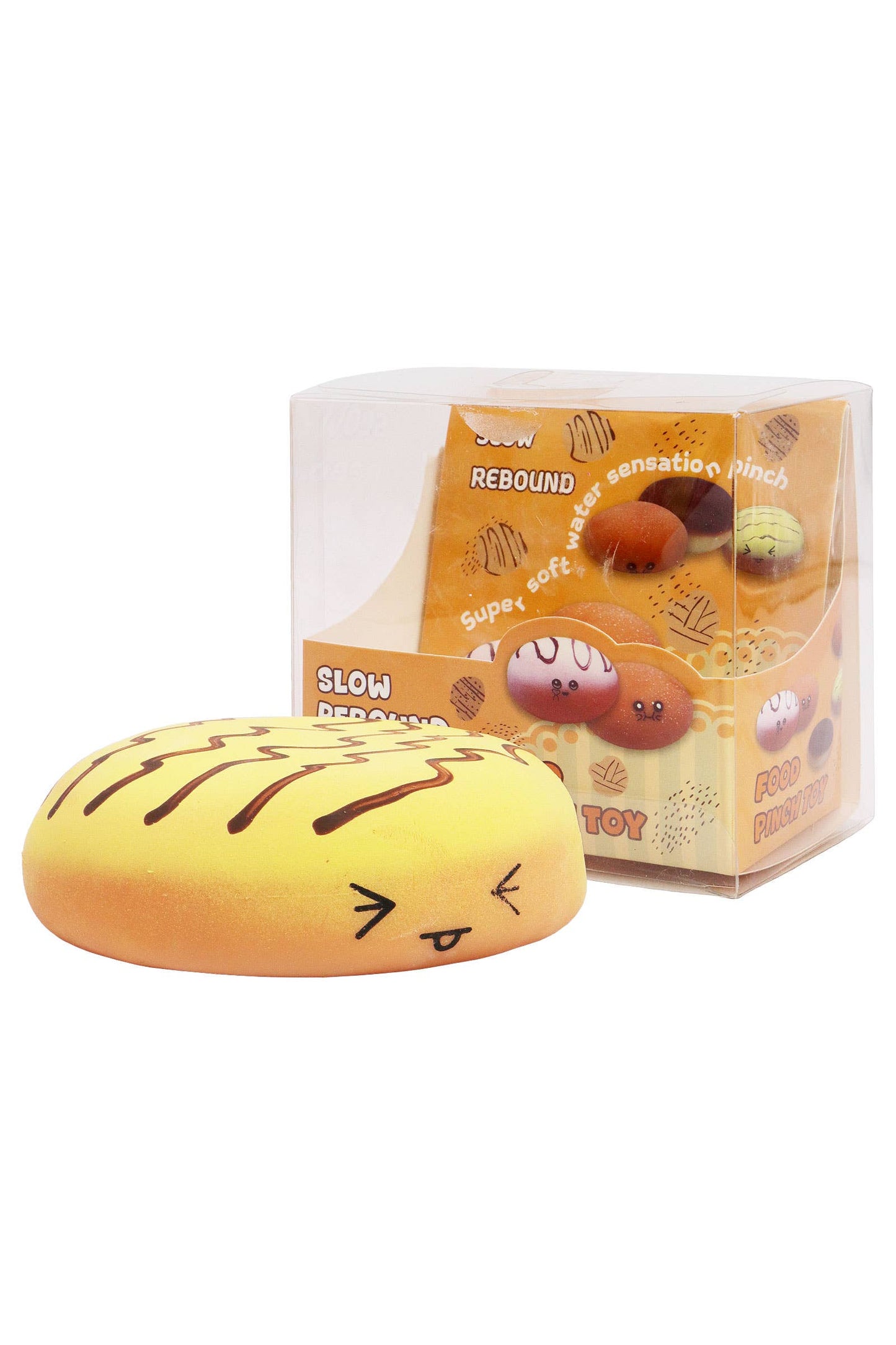 Jumbo Foodie Fluffy Slime Filled Squishy Toy