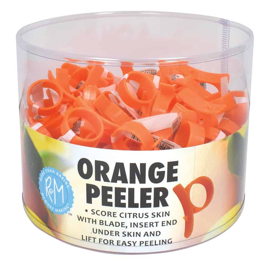 Orange Peeler | Bright Plastic Citrus Peeler Tool