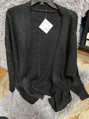 Everyday Knit Cardigan – Soft Open-Front Sweater for Layering