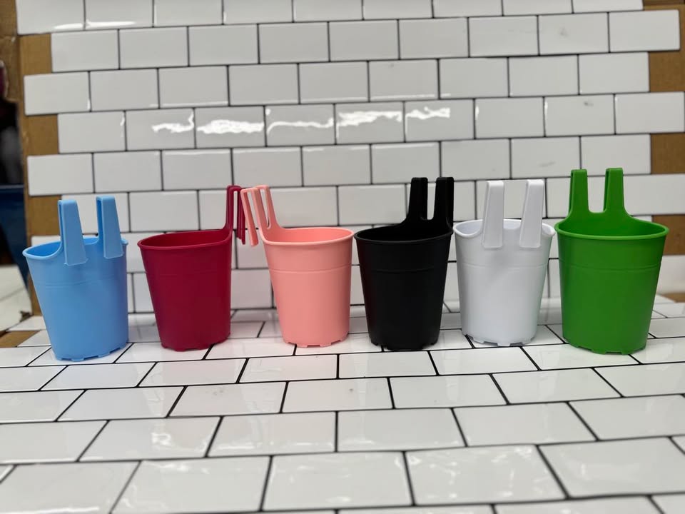 Hard Assorted Colors Bog Bag Hanging Cup