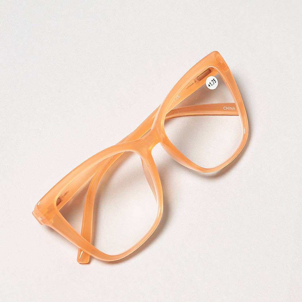 Women's Cat Eye Frame Reading Glasses – Chic, Comfortable & Smart