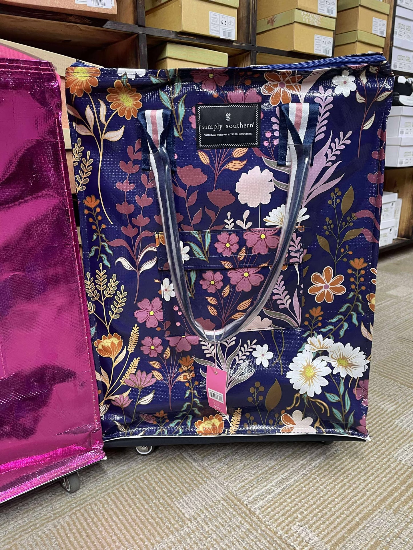 Simply Southern Rolling Tote Bags