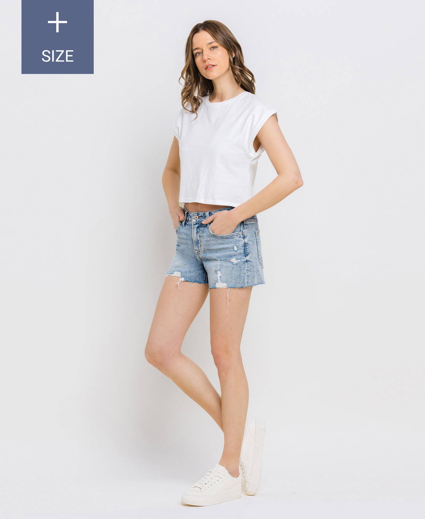 Vervet HOLLY Jean Shorts