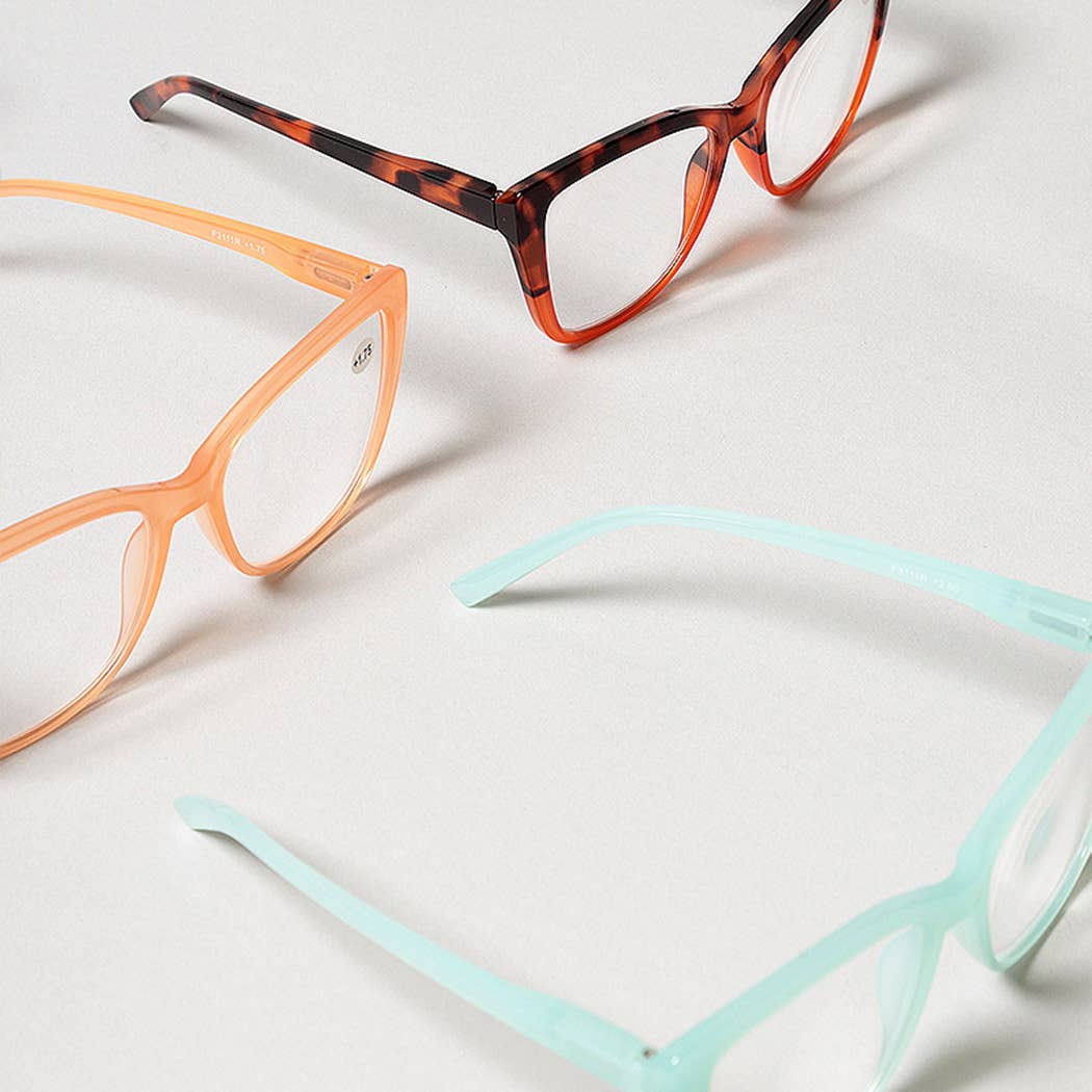 Women's Cat Eye Frame Reading Glasses – Chic, Comfortable & Smart