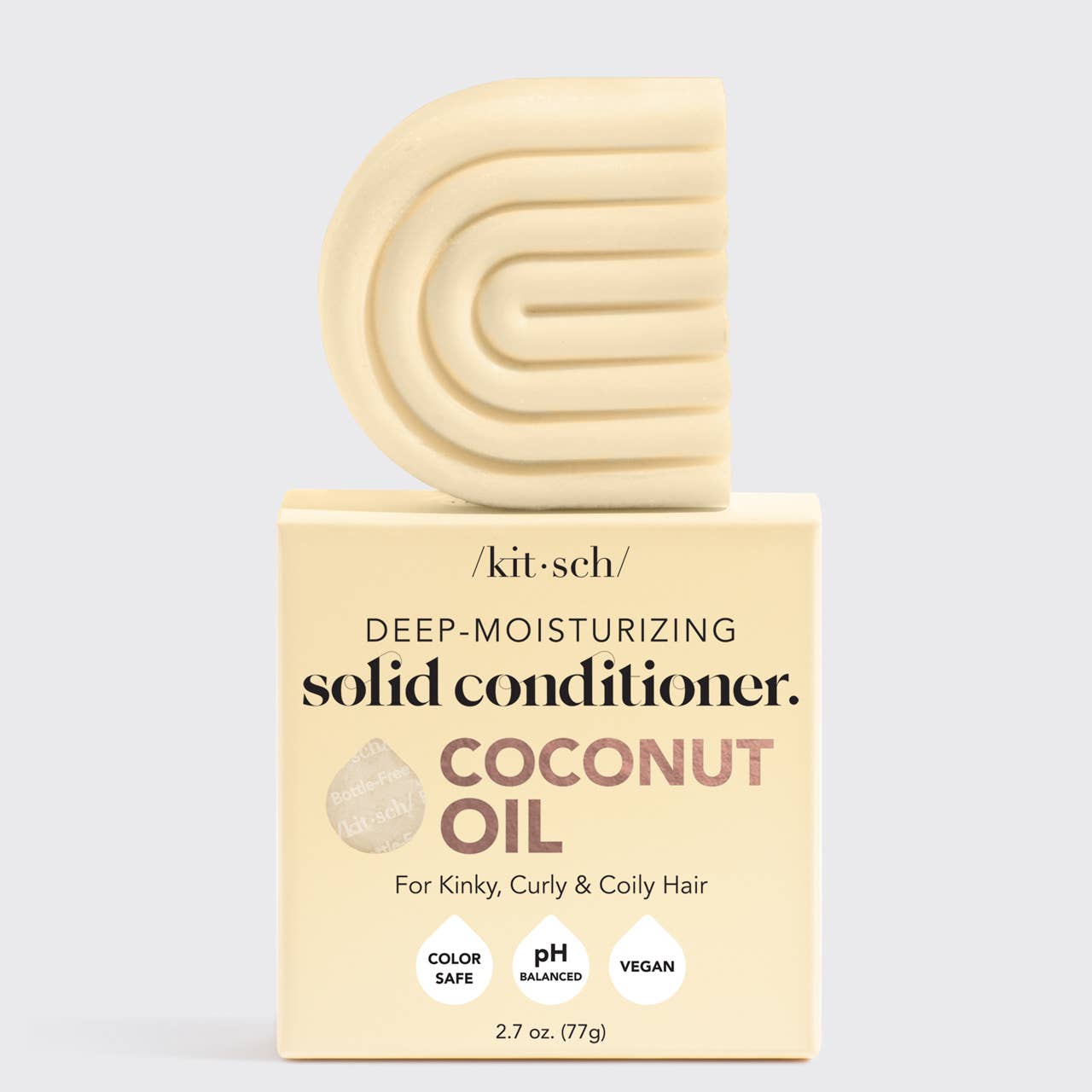 Coconut Repair Conditioner Bar & Mask – Intense Hydration for Dry, Damaged Hair by Kitsch