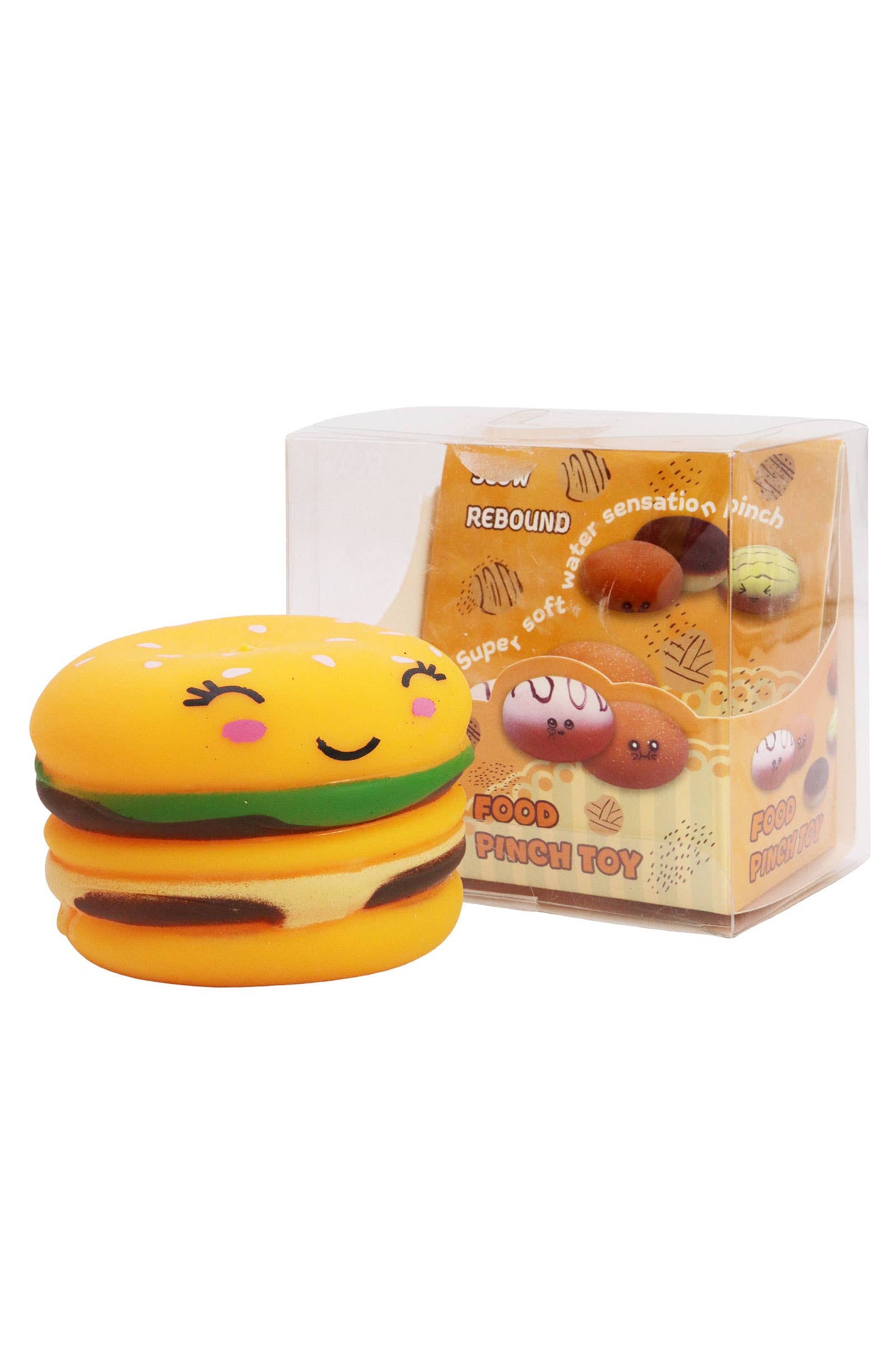 Jumbo Foodie Fluffy Slime Filled Squishy Toy