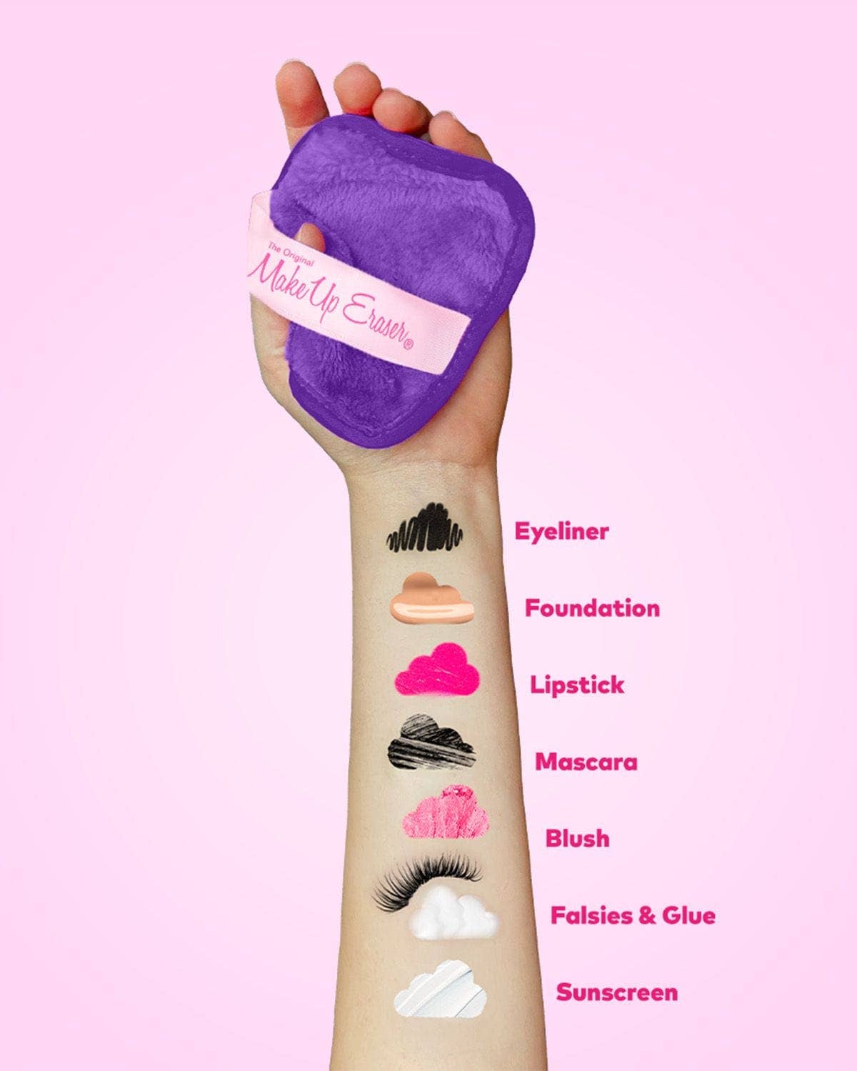 Queen Purple 7-Day Set Makeup Eraser