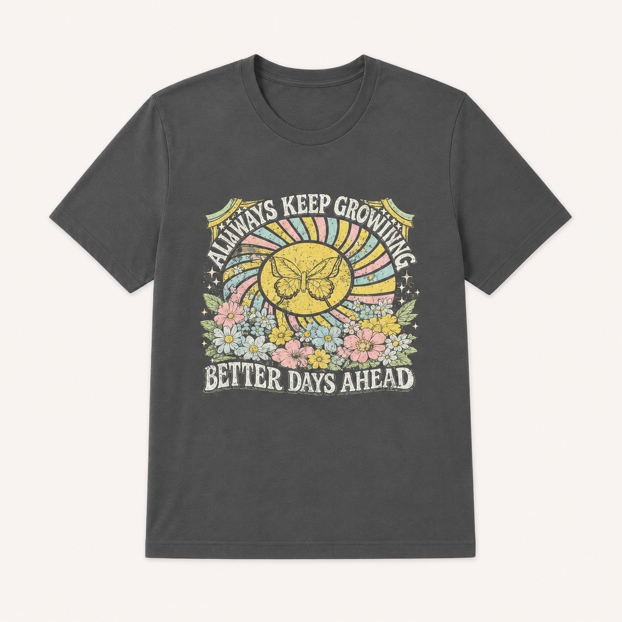 Always Keep Growing Graphic Tee | Better Days Ahead