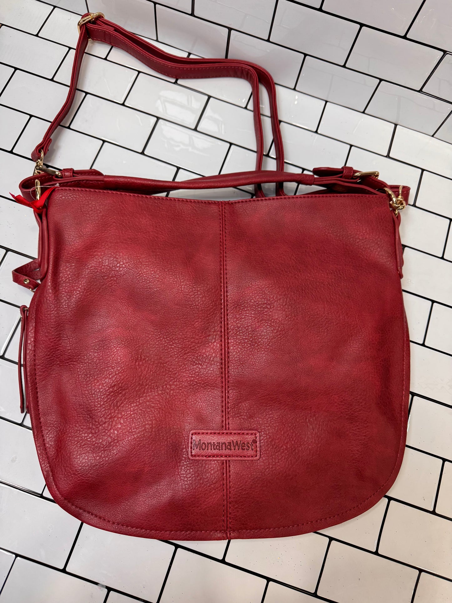 Montana West Hobo Crossbody Bag | PU Leather Western-Style Hobo Shoulder Purse