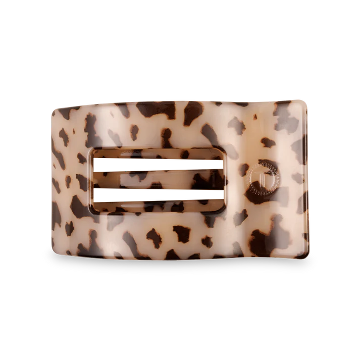 “Medium TELETIES flat rectangle hair clip for thick hair”
“Flat-back no-snag hair clip in stylish neutral”
“Comfortable claw clip with strong grip by TELETIES”