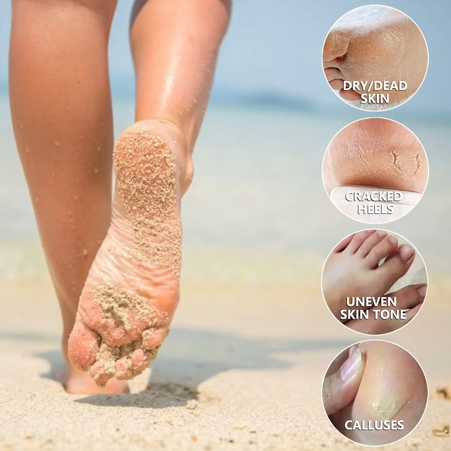 Exfoliating Foot Mask – Peeling Foot Treatment Socks for Soft, Smooth Feet