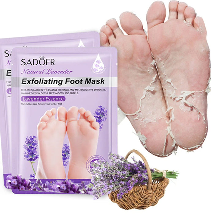 Exfoliating Foot Mask – Peeling Foot Treatment Socks for Soft, Smooth Feet