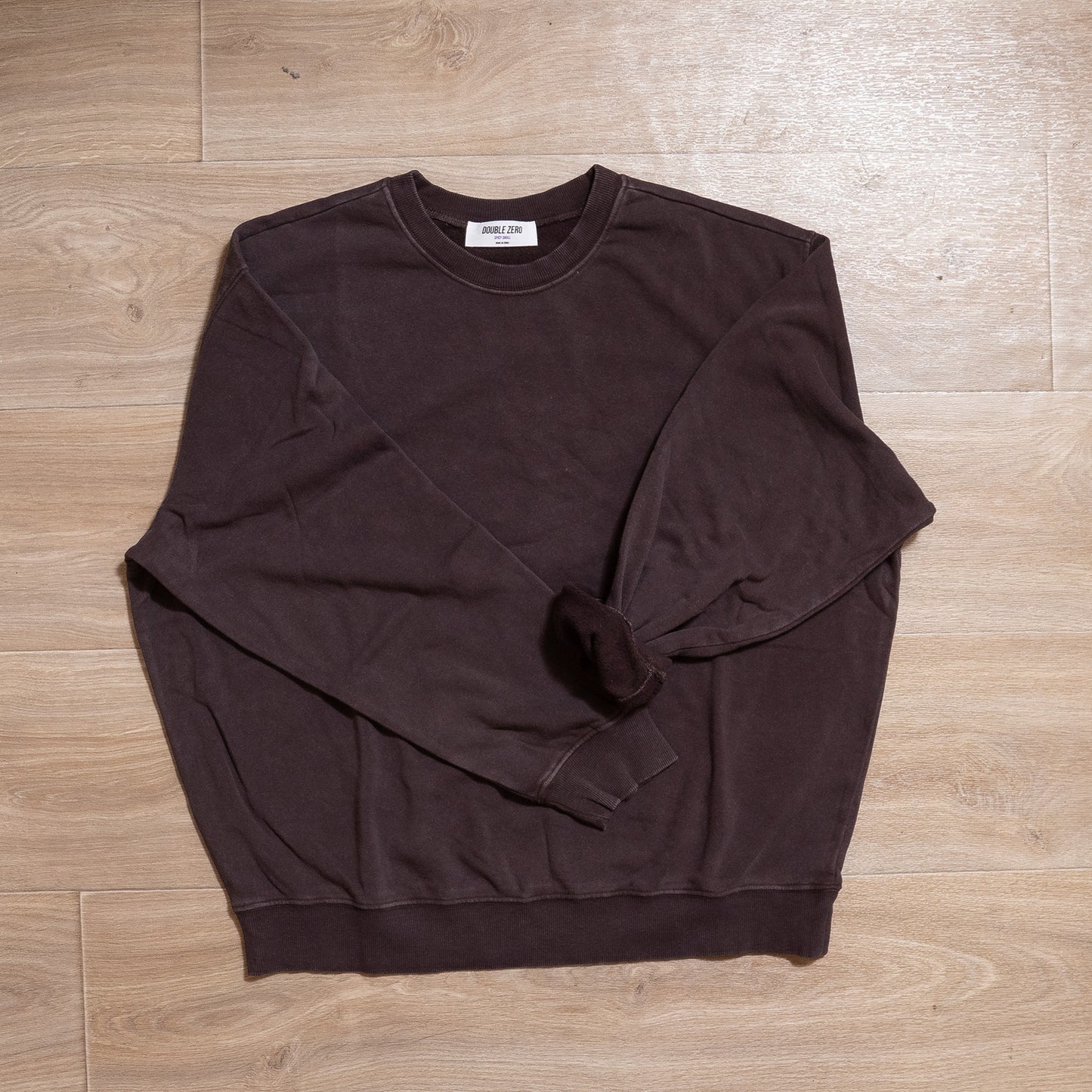 Oversized Mineral Washed Sweatshirt – Soft Vintage Fade, Relaxed Fit by HyFve