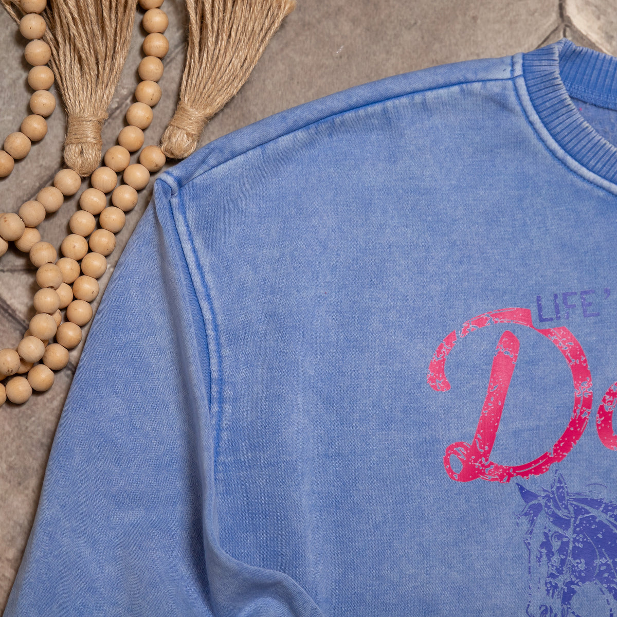 Tough Darlin Graphic Crewneck | Life Is Tough But So Are You Sweatshirt