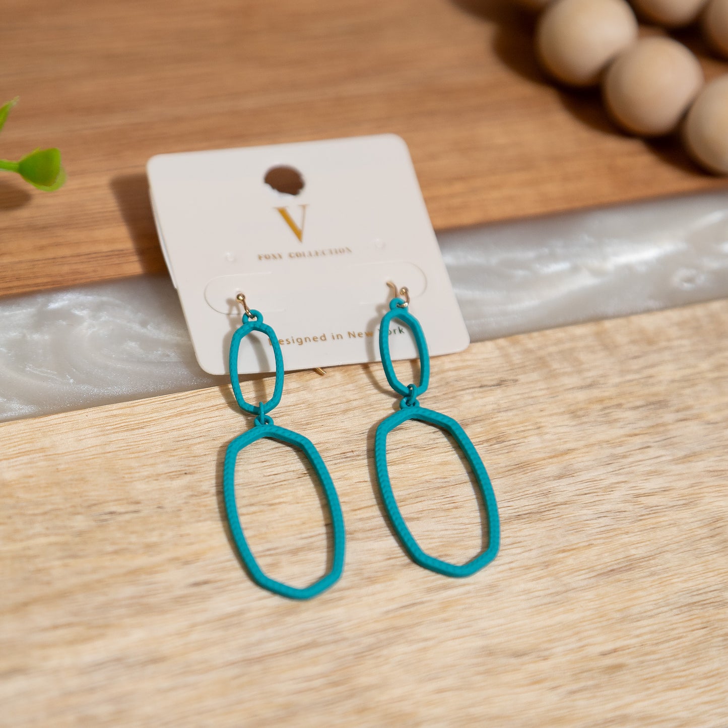 Color Pop Oval Drop Earrings – Lightweight Statement Earrings in Bright & Neutral Tones