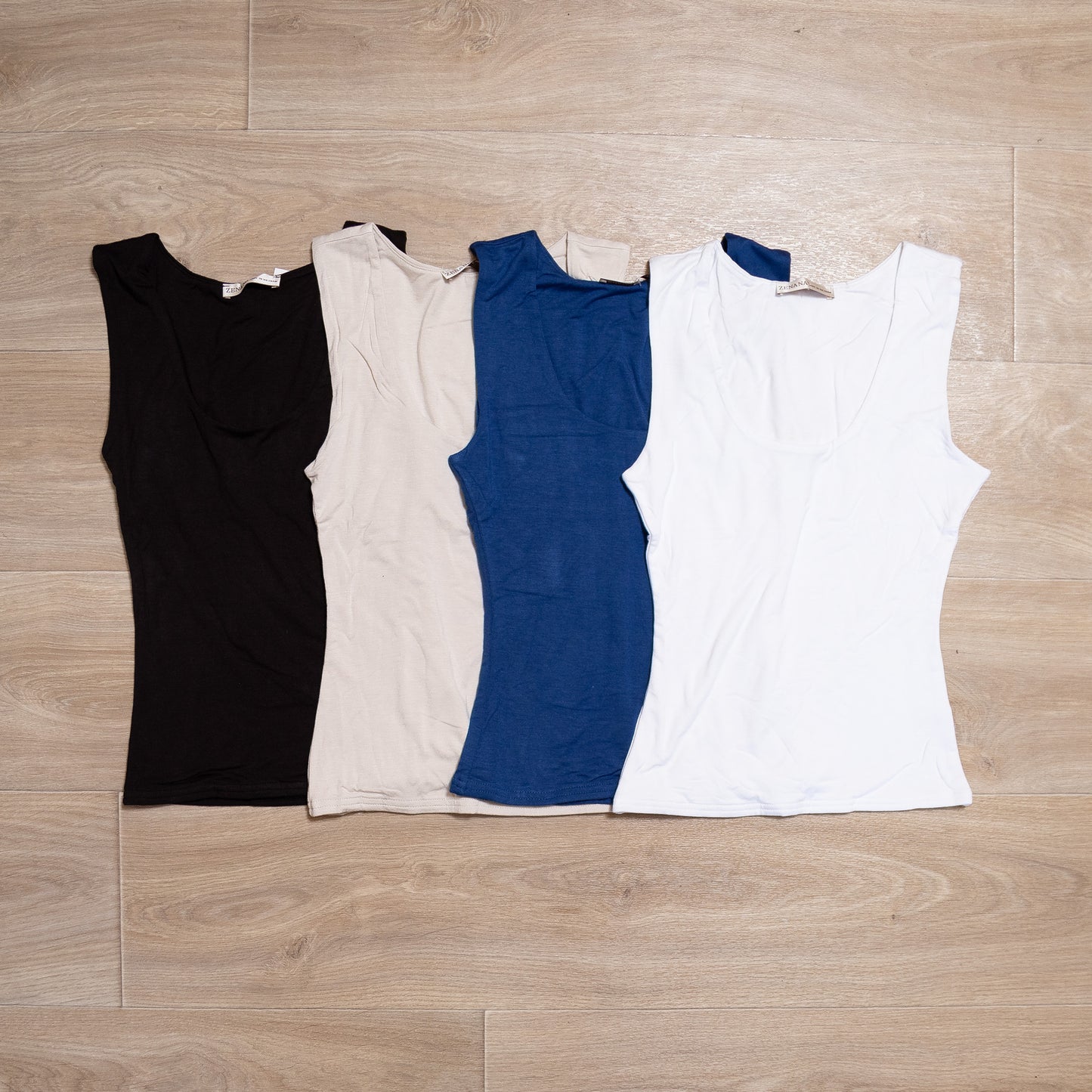 Double-Layered Tank Top by Zenana – B7 Boutique Layering Essential