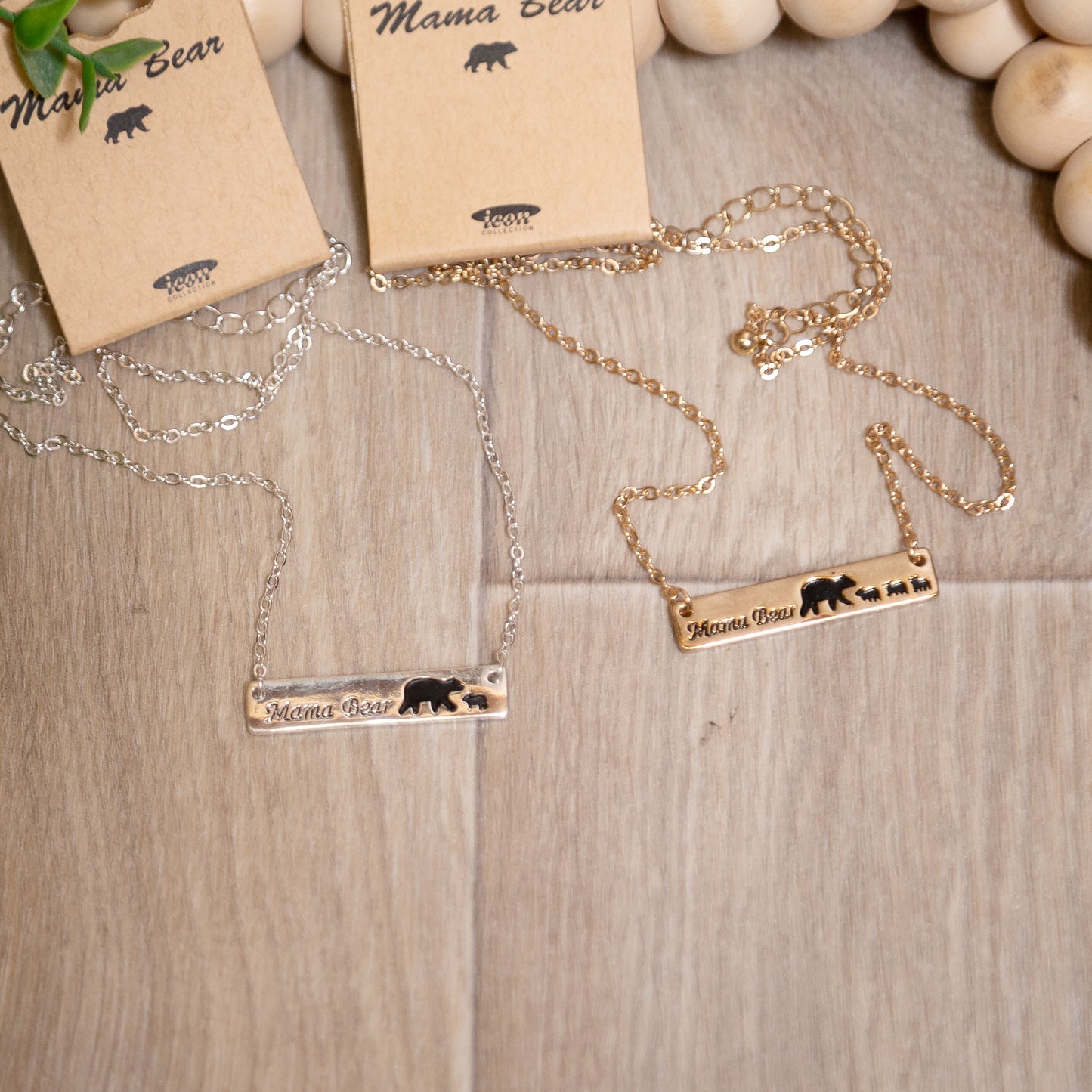 Mama Bear Bar Necklace