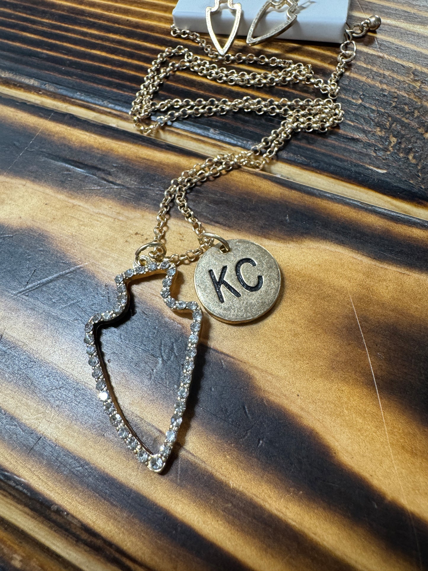 Bling Kings Necklace & Earring Set | Hypoallergenic Sparkle Jewelry Duo