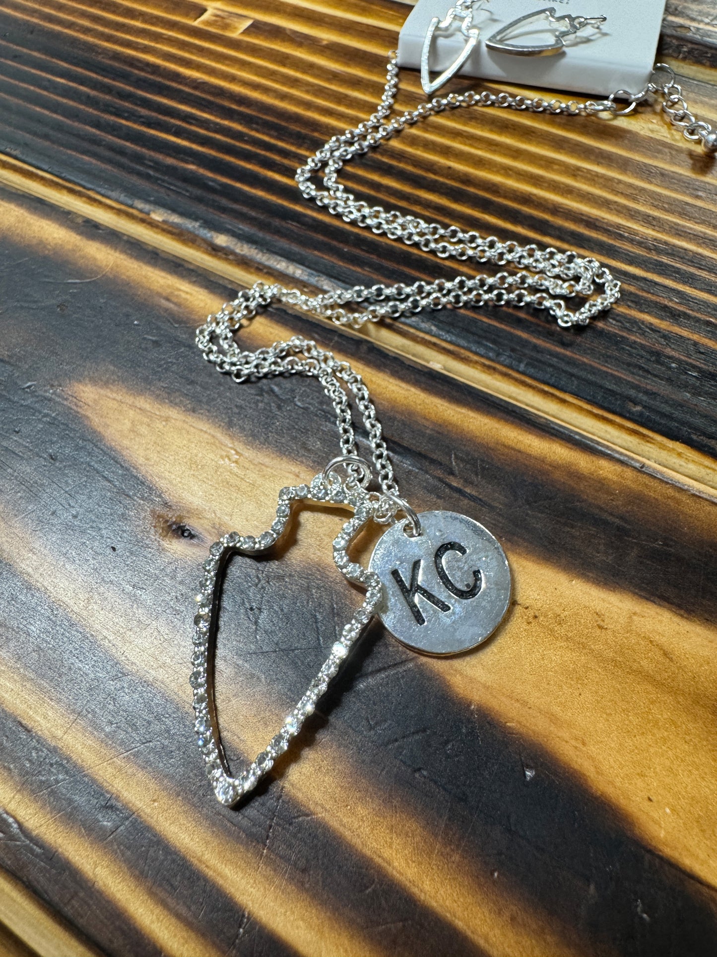 Bling Kings Necklace & Earring Set | Hypoallergenic Sparkle Jewelry Duo