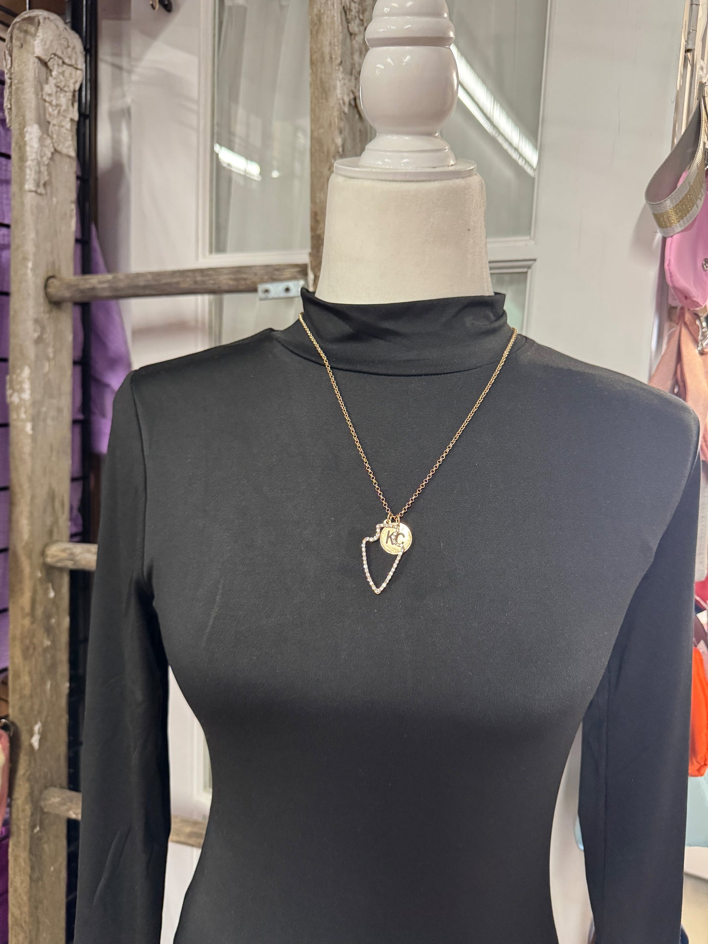 Bling Kings Necklace & Earring Set | Hypoallergenic Sparkle Jewelry Duo