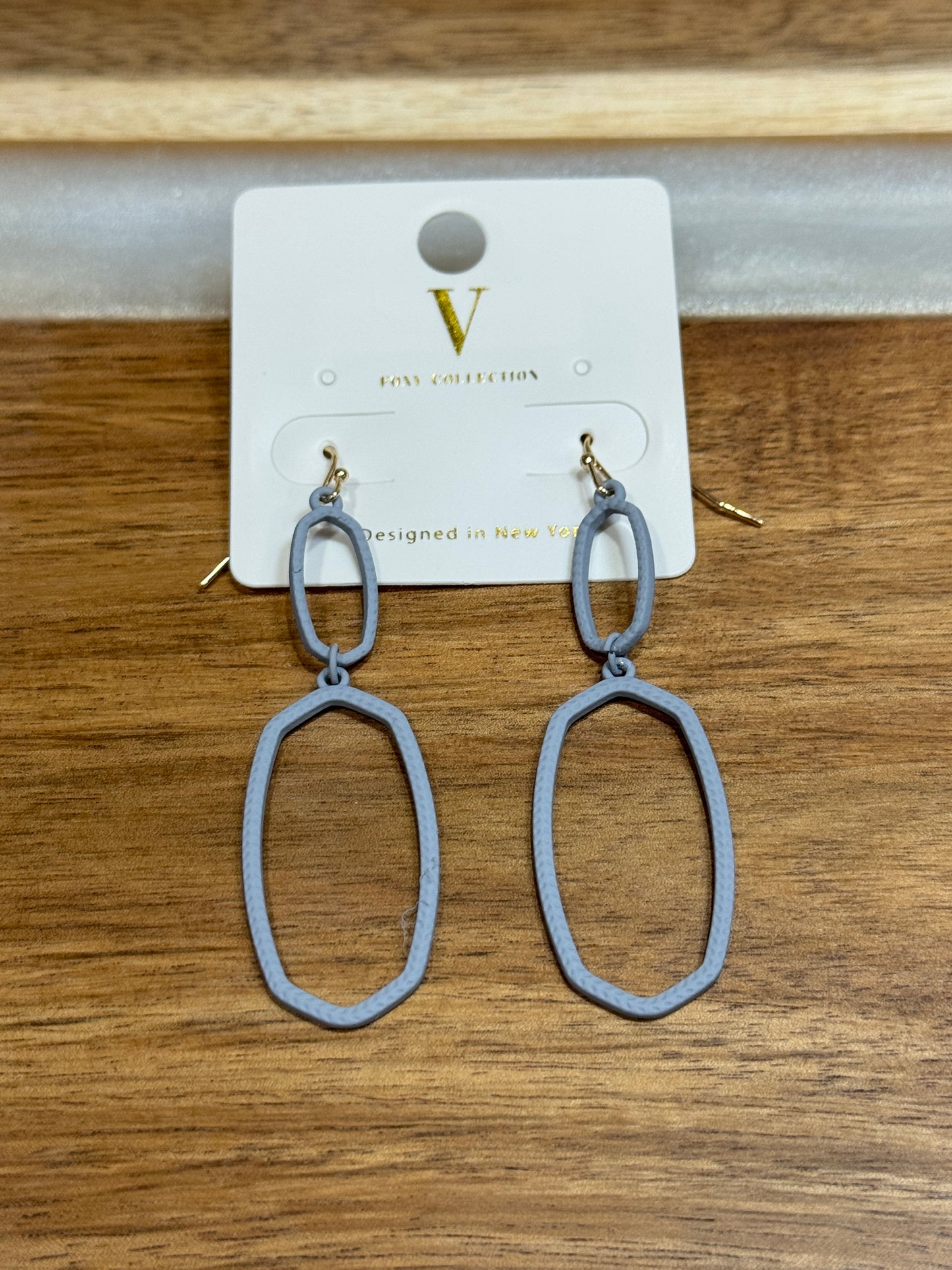 Color Pop Oval Drop Earrings – Lightweight Statement Earrings in Bright & Neutral Tones