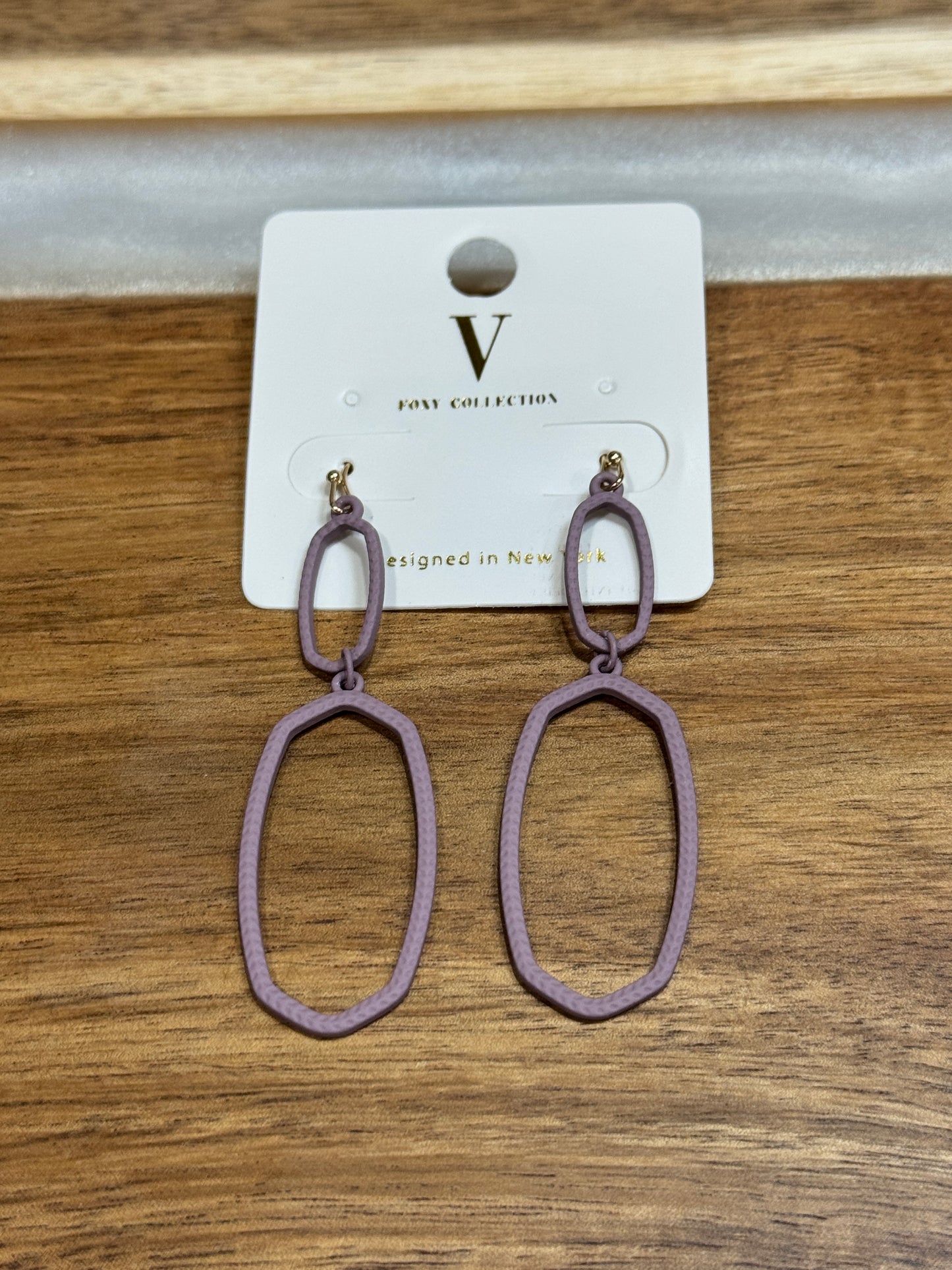Color Pop Oval Drop Earrings – Lightweight Statement Earrings in Bright & Neutral Tones
