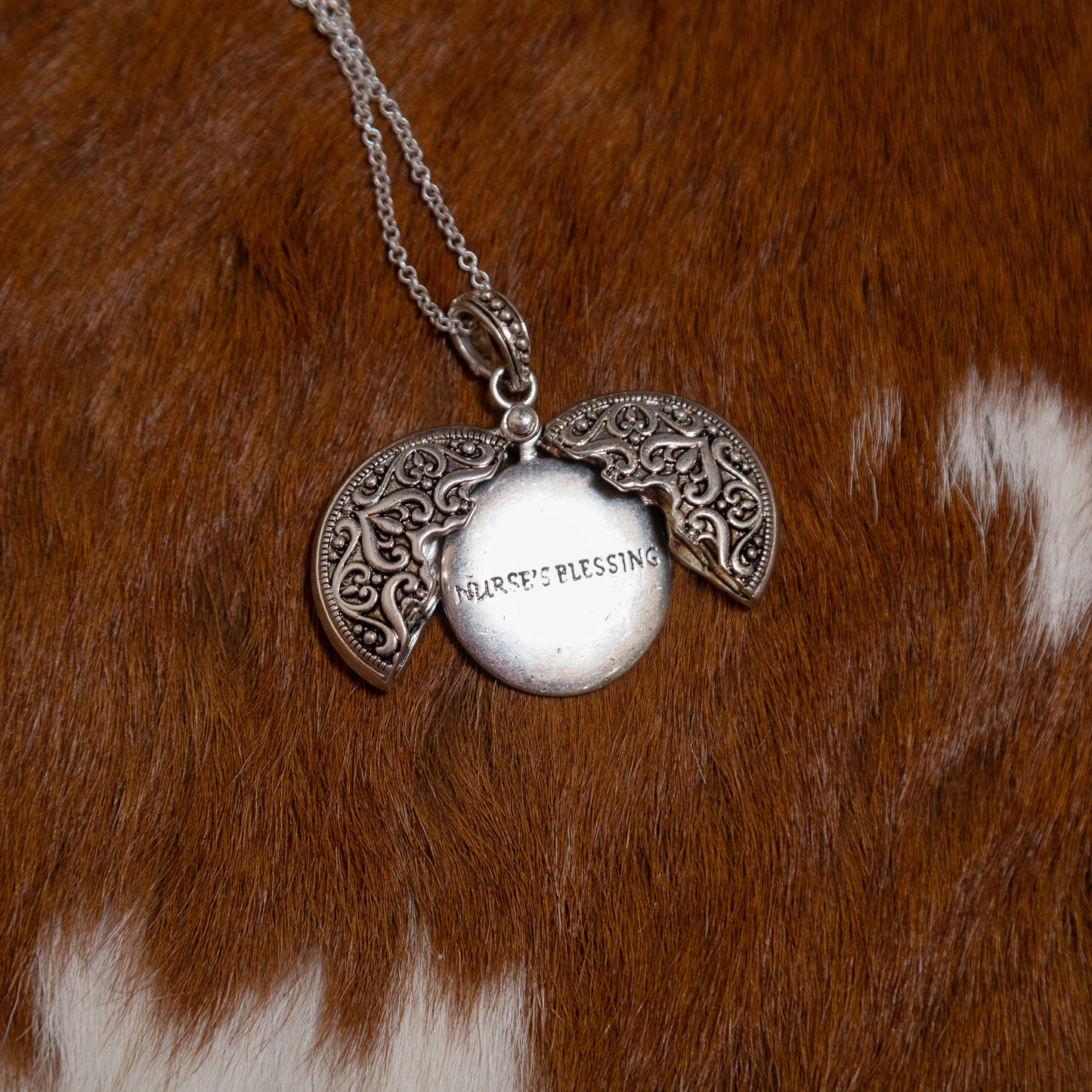 Blessed Heart Locket Necklace Collection ✨ – Hinged Teardrop Message Pendant Necklaces (3 Styles)