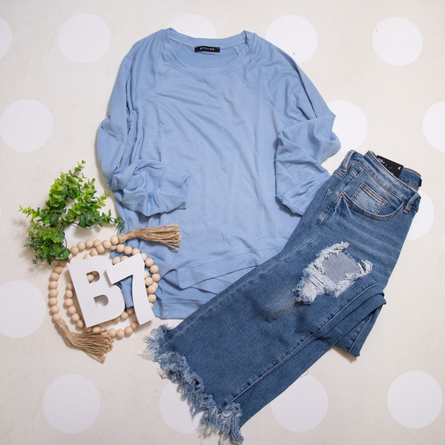 Everyday Essential Long Sleeve Top by Stylive