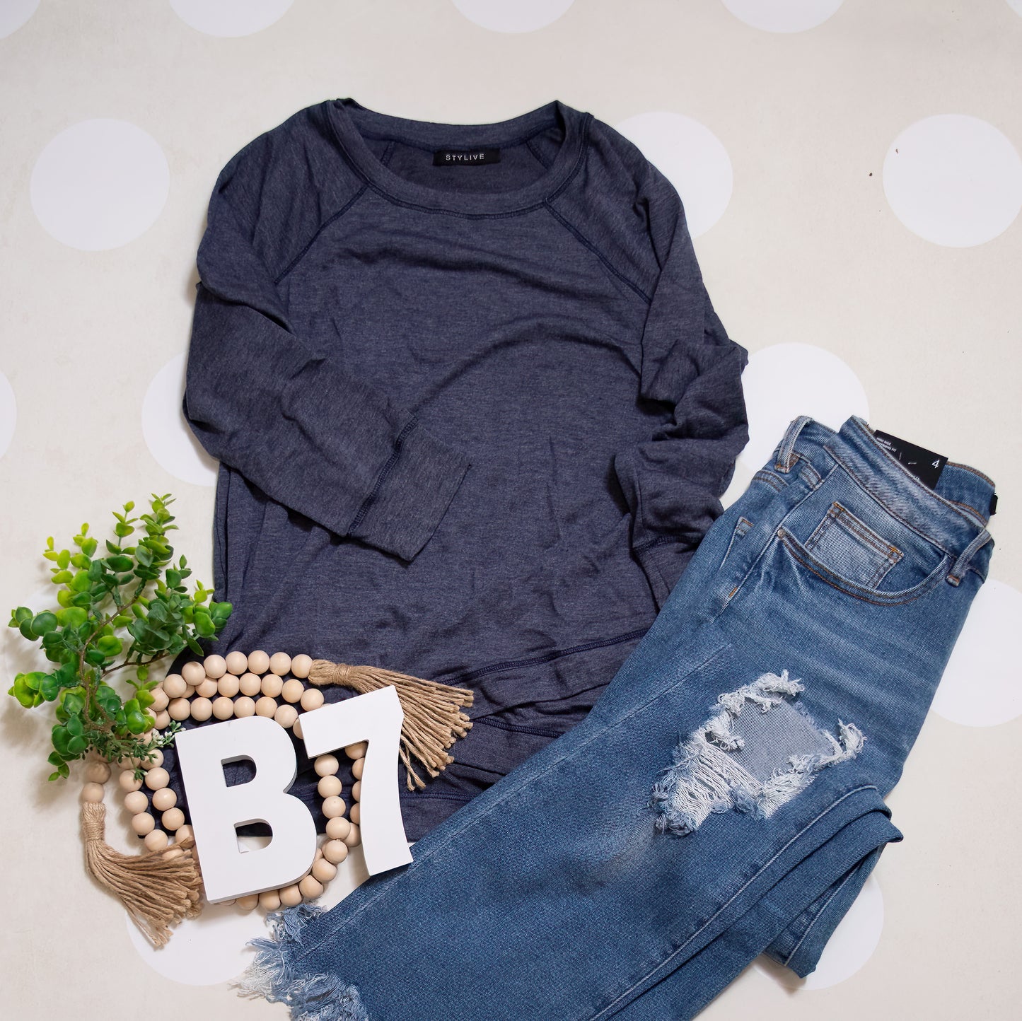 Everyday Essential Long Sleeve Top by Stylive