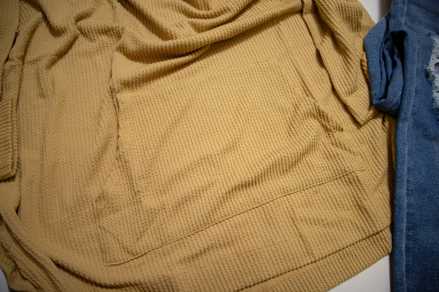 The Stay Cozy Soft Textured Hoodie by Stylive