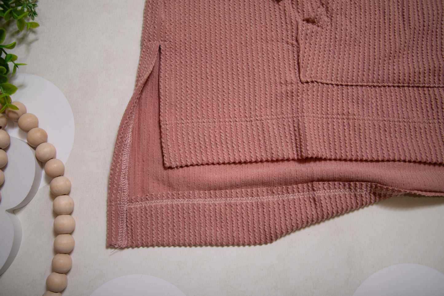 The Stay Cozy Soft Textured Hoodie by Stylive