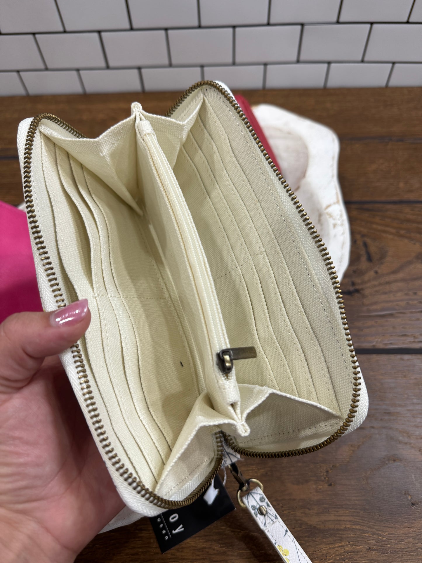 Joy Susan Chloe zip-around wallet in assorted colors
