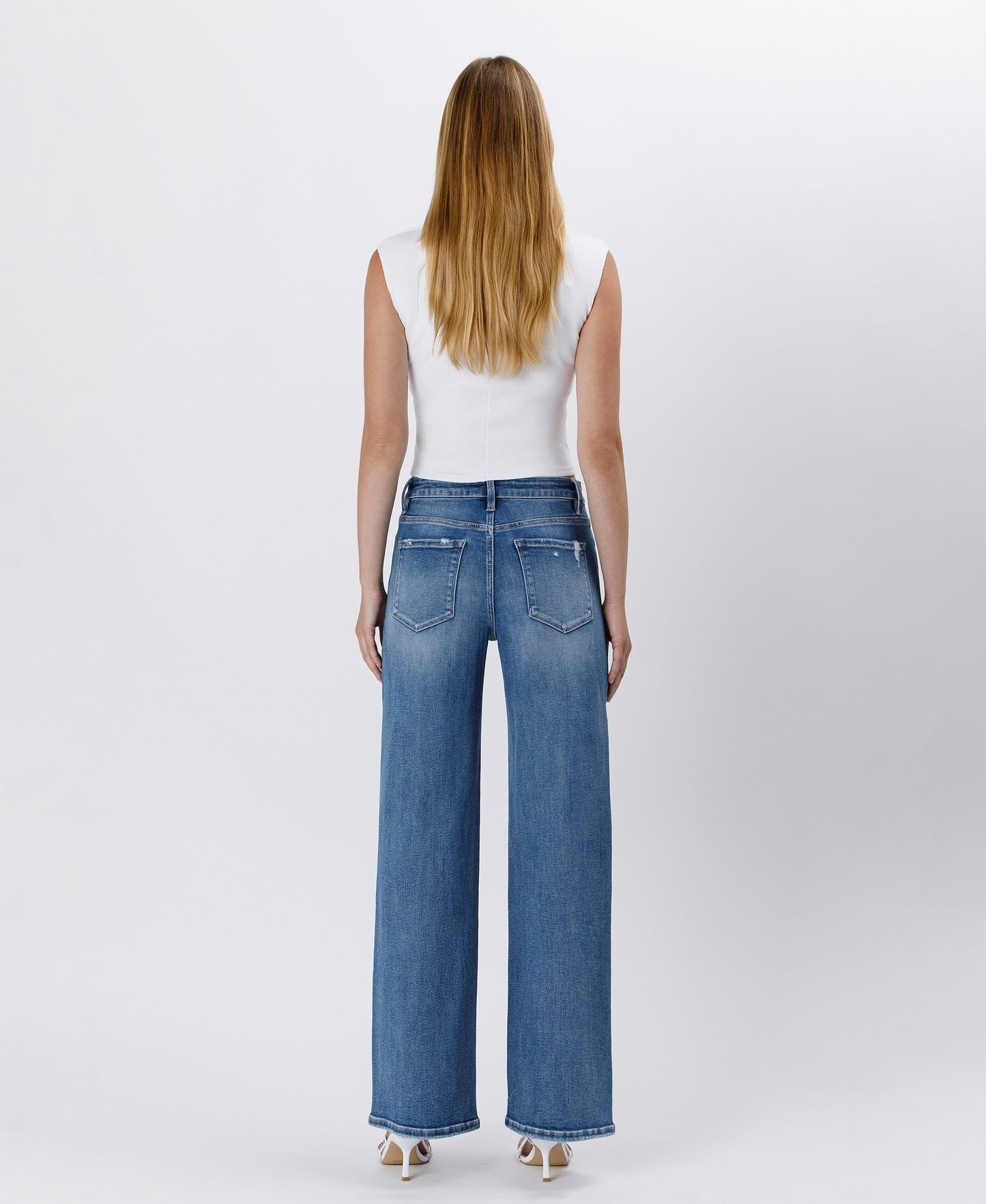 Vervet Super High Rise Baggy Wide Jeans – Ultra Trendy & Total Comfort