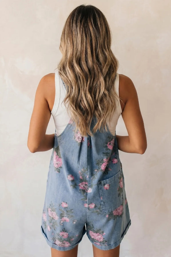 Vintage Bloom Relaxed Romper