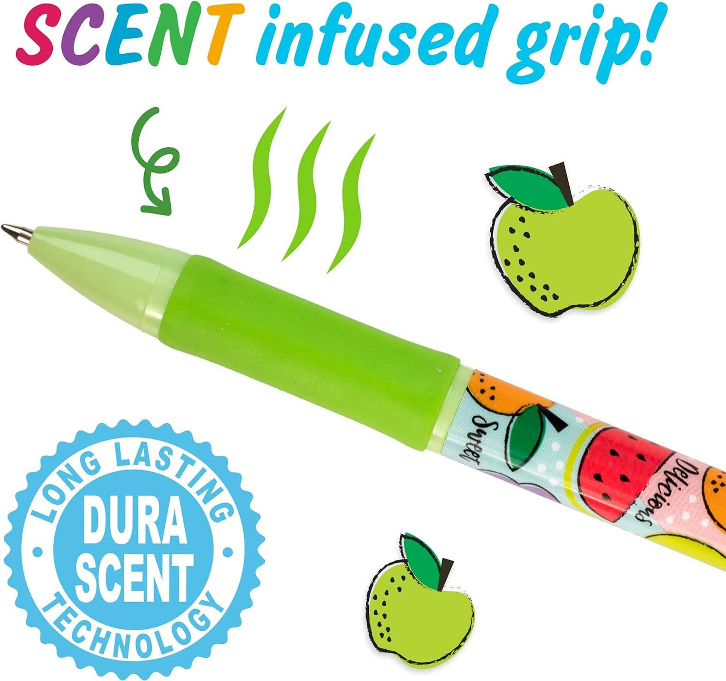 Tri-color Smens - Scented Pens - 4 Count