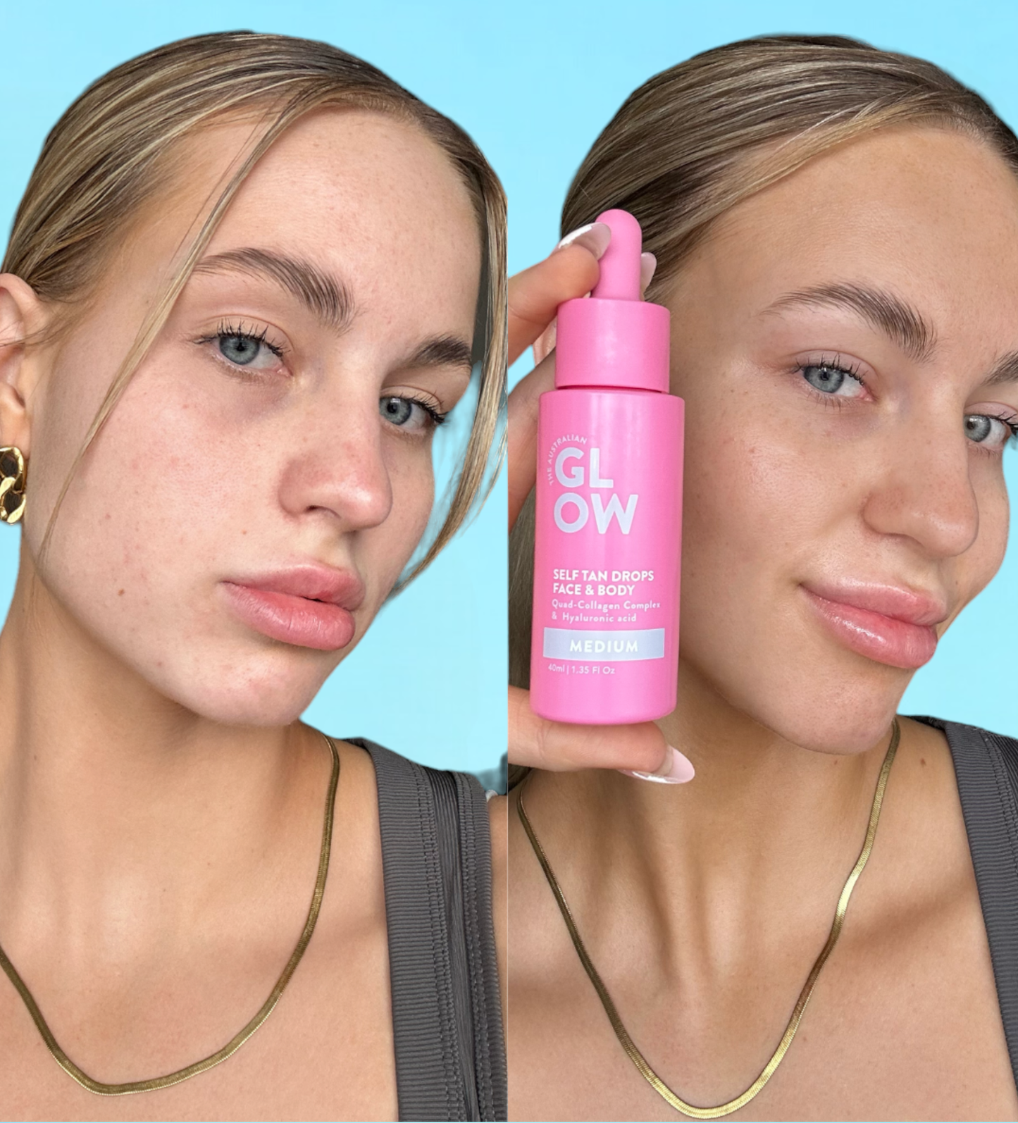 Self Tan Drops – Dewy Glow Serum (Face & Body)