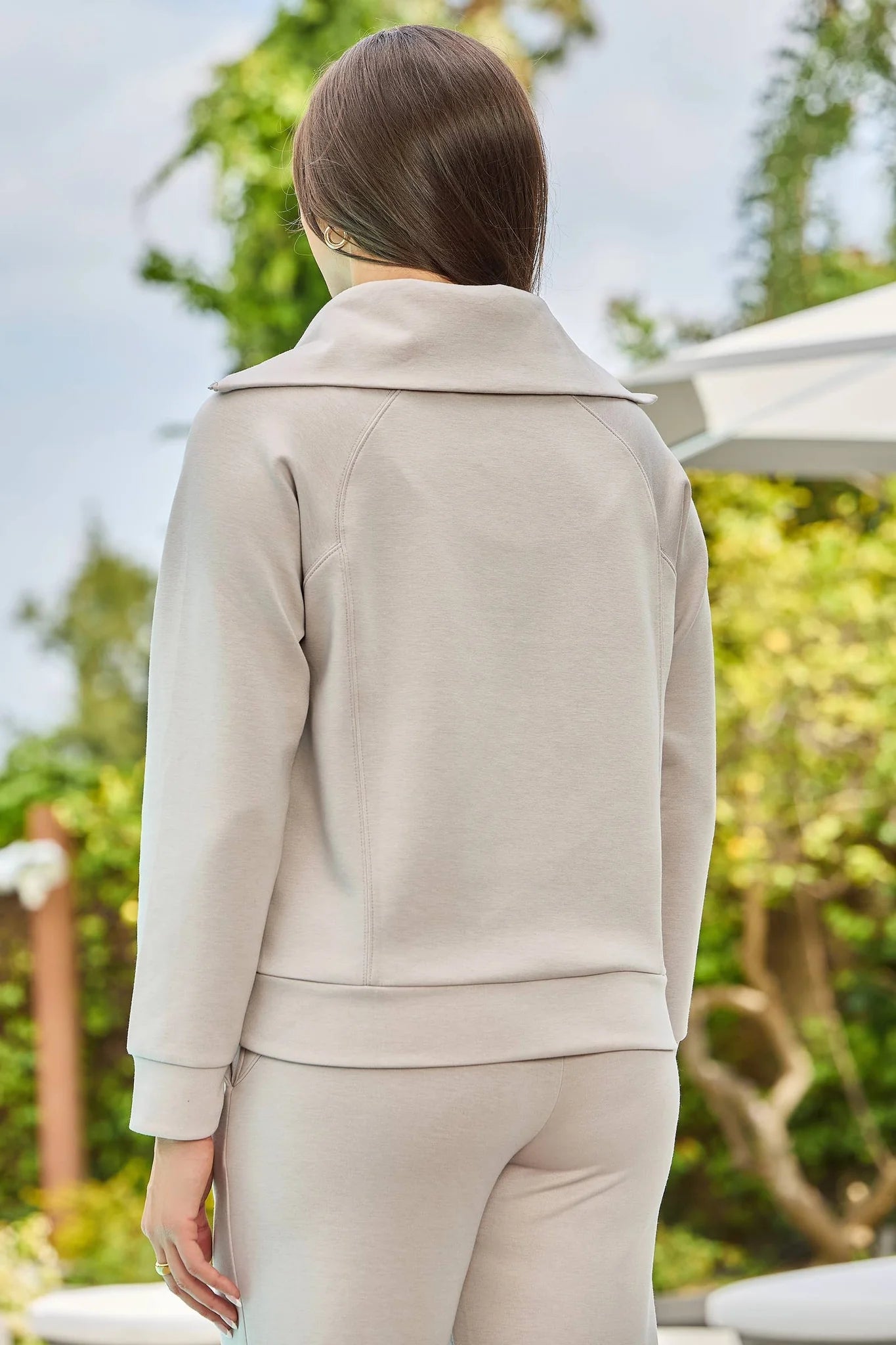 Dear Scarlett Half‑Zip Modal Pullover | Lightweight Quarter‑Zip Boutique Sweater