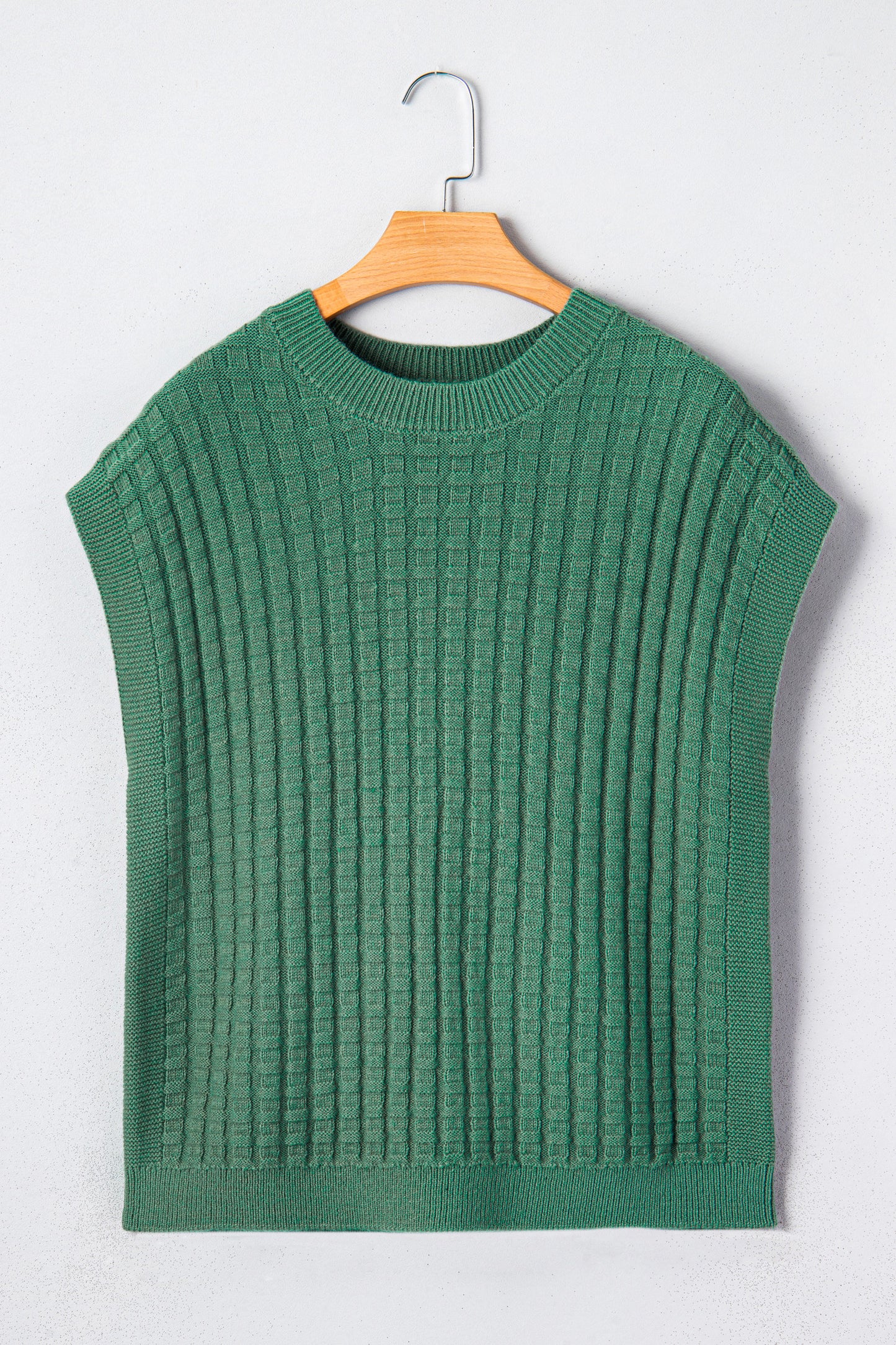 Everyday Texture Short Sleeve Sweater β Mist Green π
