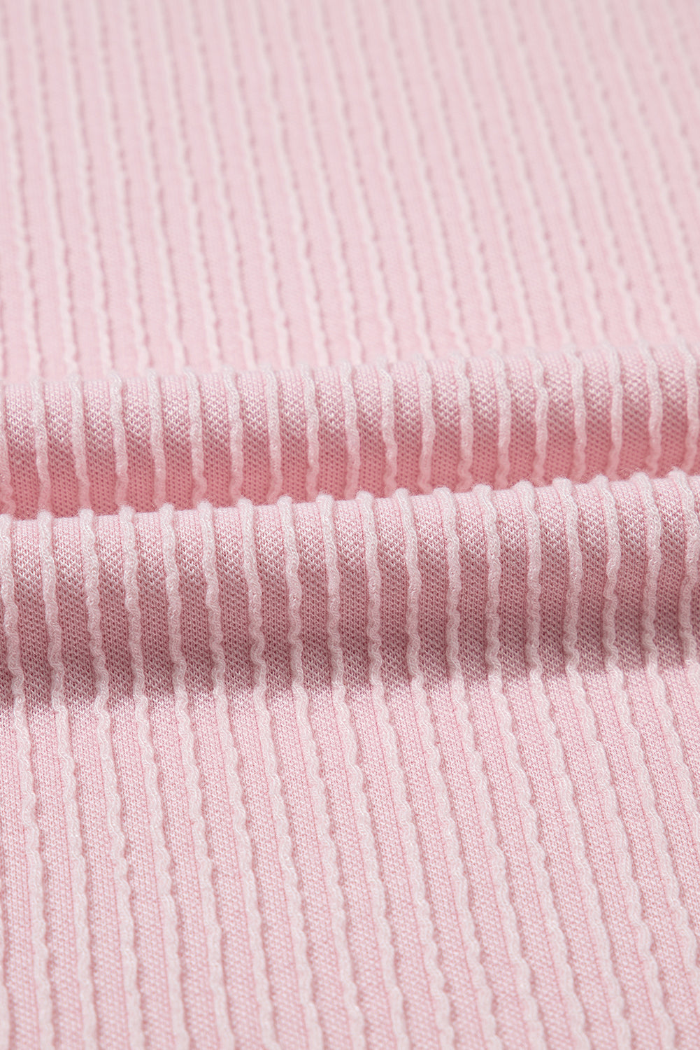 Sweet Sorbet Knit Tee – Soft Pastel, Subtle Texture & Cute Vibes 💖