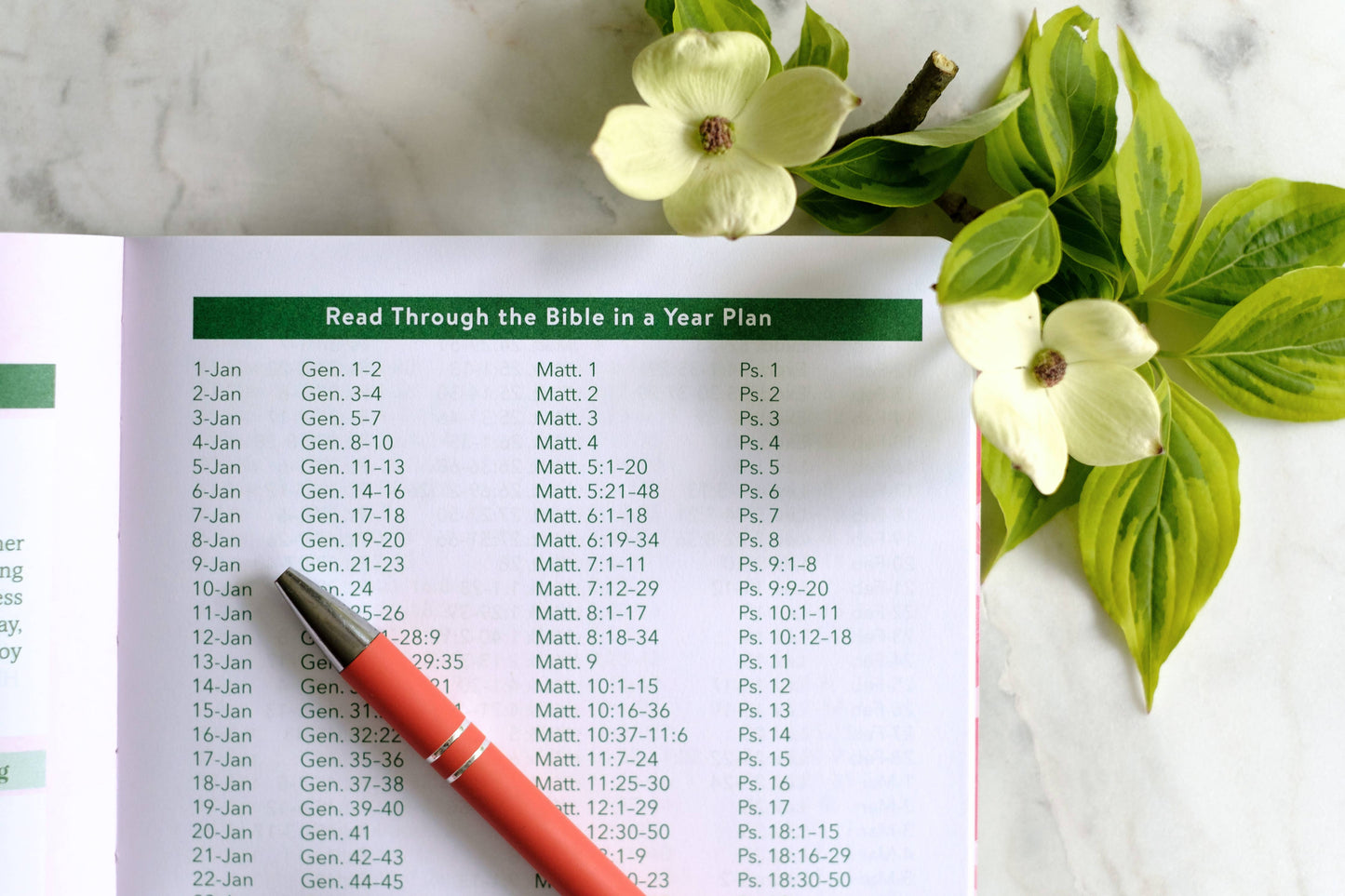 Read Through the Bible in a Year Planner – 2026 Edition